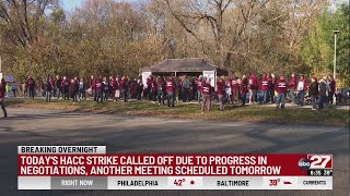 HACC faculty cancel strike as contract negotiations progress
