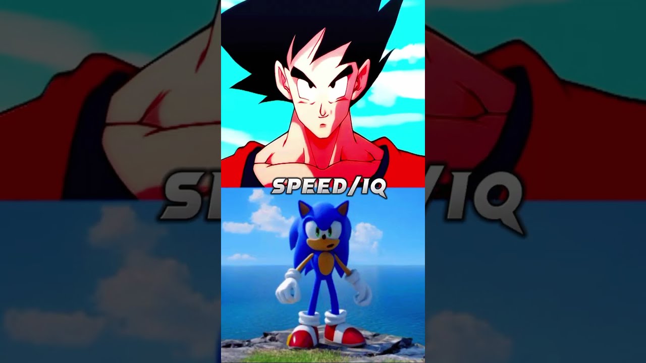 Sonic All Forms Vs Goku All Forms Youtube