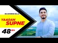 Yaadan Supne (Official Video) | Kulwinder Billa | Dr Zeus | Latest Punjabi Song 2017 | Speed Records