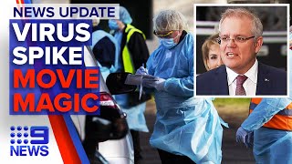 Victoria records 428 new cases, Prime Minister announces film and TV funding | 9 News Australia