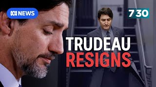 Why Canada’s prime minister Justin Trudeau is resigning | 7.30