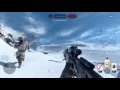 Battlefront Beta - Taking out a Tie Fighter with a Cycler Rifle