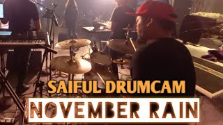 November Rain drumcam (Heydi Ibrahim Powerslaves ft PAGIBOETA)