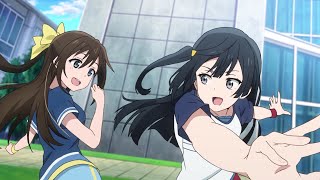 鬼ごっこをするみんな「ラブライブ！虹ヶ咲学園スクールアイドル同好会」１０話