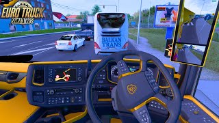 Euro Truck Simulator 2  | 1.53 SCANIA V8 Open Pipe