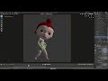 animation and rigging mock up zbrush to blender to mixamo to blender