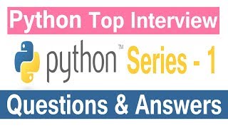 Python interview Questions and Answers | python programming questions | Series1 | Harisystems