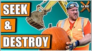 Will It Crush? Destroying Stuff With An Excavator!  // Ep. 092