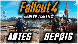 O MELHOR COMEÇO POSSÍVEL EM FALLOUT 4 (20 DICAS EM 5 MINUTOS)