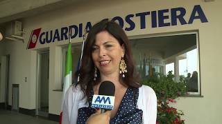 La senatrice M5S Barbara Floridia in visita a Capo d'Orlando