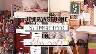 Craft room Makeover | Je transforme mon ancienne chambre en atelier créatif pour ma maman 👩🏾‍🎨