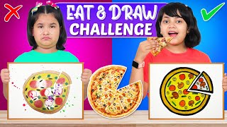 Eat And Draw Challenge | Fun Food Activity for Kids | Toystars