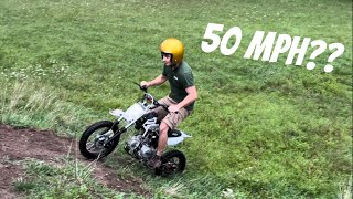 SSR 125 Pit Bike Top Speed Test & Review