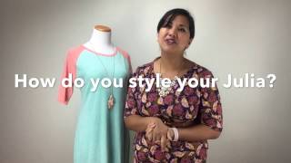 LuLaRoe Styles: The Julia Dress | LuLaRoe Frances Ryser