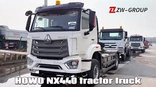 #sinotruk #howo 4*2 #tractortruck NX 440hp #tractorhead with #MAN Engine will beexport #saudiarabia