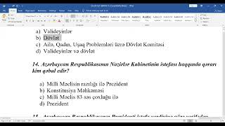Nihad Həşimli- Qəbula düşə biləcək Konstitusiya suallarının izahı✨✨✌