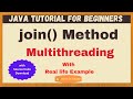 join() Method in Java Multithreading | Importance of join() method in Java | Java for beginners