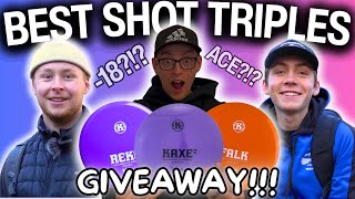 BEST SHOT TRIPLES - FINALLY WENT -18?!? 😱 (NEW YEARS GIVEAWAY!) 🥳