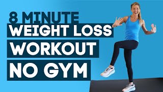8 Min Simple Workout To Lose Weight Without The Gym (DO THIS EVERY DAY!)