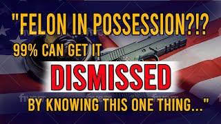Felon in Possession NOT A Felony - Why Is No One Talking About This?!?