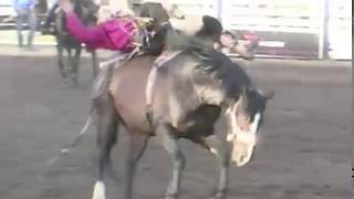 Ty Taypotat 85.5-Pt Bareback Ride at Wainwright Stampede