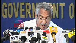 Oommen chandy press meeting July 06,2011 Part 1