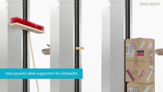 Des portes rapides intelligentes – La détection d’obstacles par ASSA ABLOY