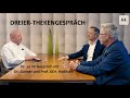 Dr. Thomas Ly lädt zum Dreier-Thekengespräch mit Dr  Daniele Ganser und Prof.  DDr  Martin Haditsch