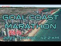 Gold Coast Marathon 2025: fly over the marathon course! Video of the race path.