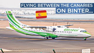 TRIPREPORT | Binter Canarias (ECONOMY) | ATR 72-600 | Gran Canaria - Fuerteventura