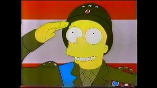 The Simpsons Patton - FOX 29 WFTC Promo (1996)