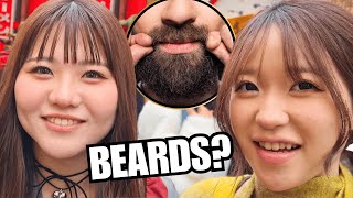 Would Japanese Girls Date a BEARDED MALE?