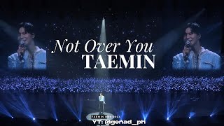 TAEMIN - NOT OVER YOU 💎 EPHEMERAL GAZE TOUR CONCERT BANGKOK THAILAND [Fancam] 20240927