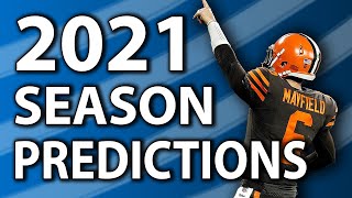 Predicting the entire 2021 NFL season