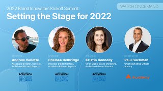 Kickoff Summit: Activision Blizzard \u0026 Audacy Featured Panel