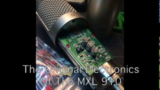 MXL 910 Mic Shootout Post Modification