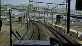 2013.3宇都宮線211系クモハ211-3030 久喜→栗橋前面展望 Tohoku Line Cabview 2/4