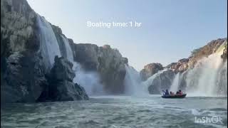 Hogenakkal falls coracle boat ride/dharmapuri/tamilnadi