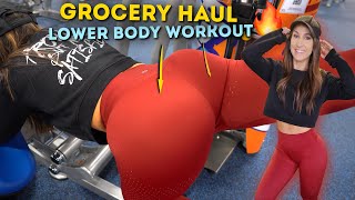 Lower Body Training - Getting Fit Again - Grocery Haul