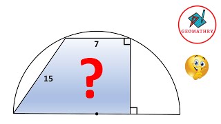 Calculating the Shaded Area within the Semicircle | 2 Approaches