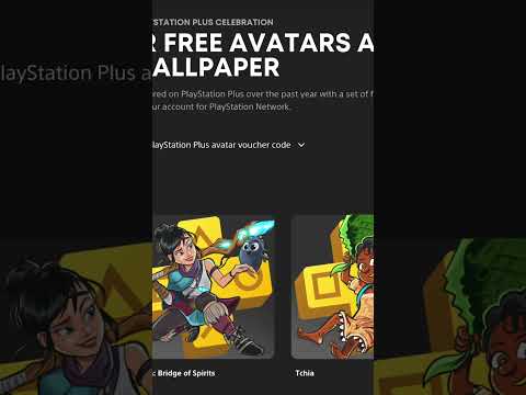 Playstation Celebration with 5 free avatars – link and instructions