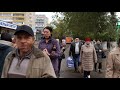 walking karagandy bukhar zhirau avenue walking kazakhstan in 4k