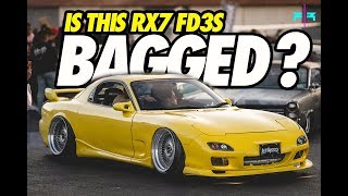 STATIC OR BAGGED SETUP FOR THE FLAME TUNED RX7 FD ?!?!