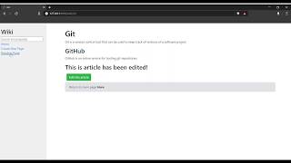 Project Wiki: CS50's 2020 Web Programming with Python and JavaScript