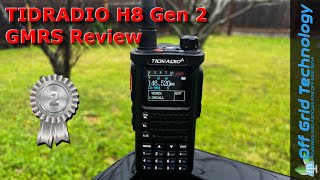 TIDRADIO H8 Gen 2 GMRS Handheld Review | Offgrid Technology