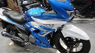 (4K)SUZUKI GSR250F 大阪モーターサイクルショー2015