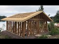 Frame House Diy. All Construction in 14 Minutes!