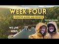 Week Four Update | Remote Winter Caretaking | Q&A + How We Found This Dream Job!