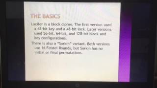 The Lucifer Cipher