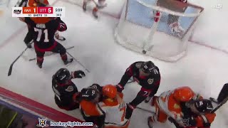 Radko Gudas vs Travis Hamonic Dec 11, 2024